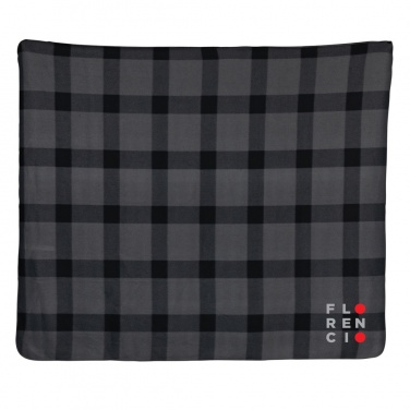 Logotrade promotional items photo of: Soft plaid fleece blanket
