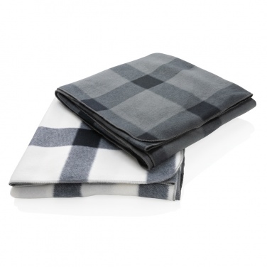 Logotrade advertising product image of: Soft plaid fleece blanket