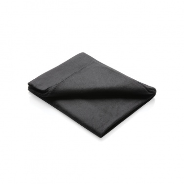 Logo trade advertising product photo of: Fleece blanket in pouch