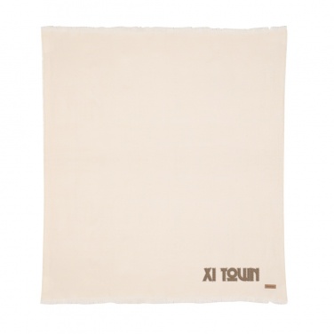 Logotrade advertising products photo of: Ukiyo Aware™ Polylana® woven blanket 130x150cm