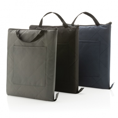 Logo trade promotional giveaway photo of: Impact Aware™ RPET foldable quilted picnic blanket