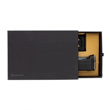 Logo trade corporate gifts picture of: Gear X RCS rPlastic USB rechargeable worklight