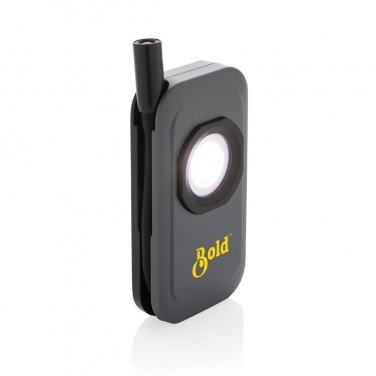 Logo trade promotional giveaways image of: Gear X RCS rPlastic USB rechargeable worklight