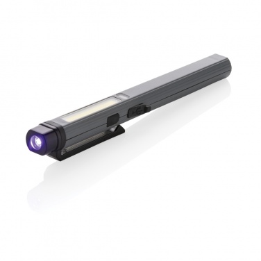 Logotrade promotional item picture of: Gear X RCS recycled plastic USB rechargeable pen light