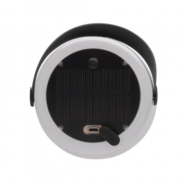 Logotrade promotional giveaways photo of: SolarGlow RCS recycled ABS USB-rechargeable outdoor light