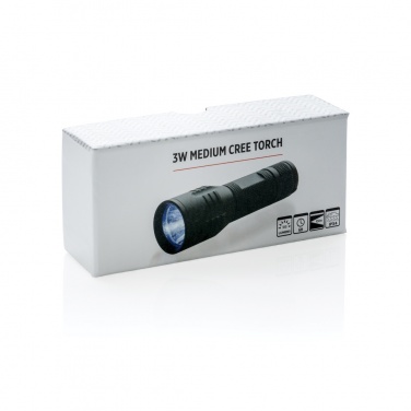 Logo trade promotional products image of: 3W medium CREE torch