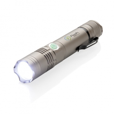 Logotrade promotional item image of: Rechargeable 3W flashlight
