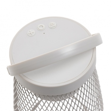 Logotrade corporate gift picture of: Aurora RCS recycled plastic USB re-chargeable table lamp