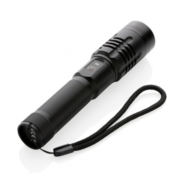 Logo trade promotional products image of: Gear X USB re-chargeable torch