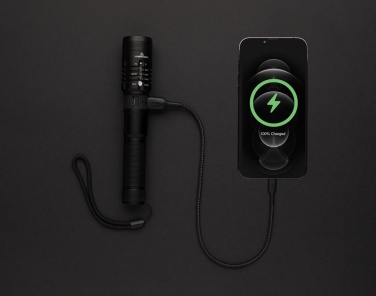 Logo trade promotional giveaways picture of: Gear X USB re-chargeable torch