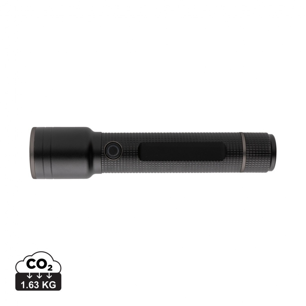Logotrade promotional item picture of: Gear X RCS recycled aluminum USB-rechargeable torch large
