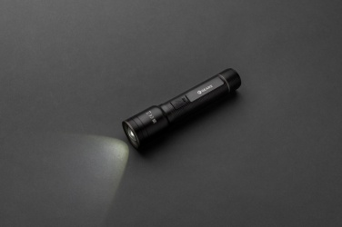Logotrade promotional product picture of: RCS recycled aluminum USB-rechargeable heavy duty torch