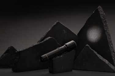 Logo trade promotional gifts picture of: RCS recycled aluminum USB-rechargeable heavy duty torch