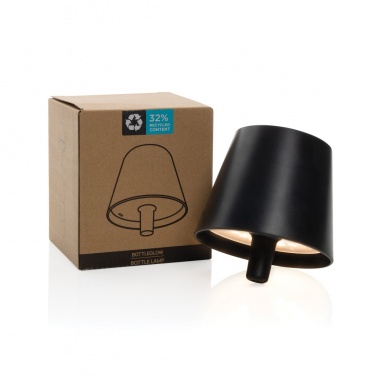 Logotrade promotional products photo of: BottleGlow RCS recycled plastic bottle lamp