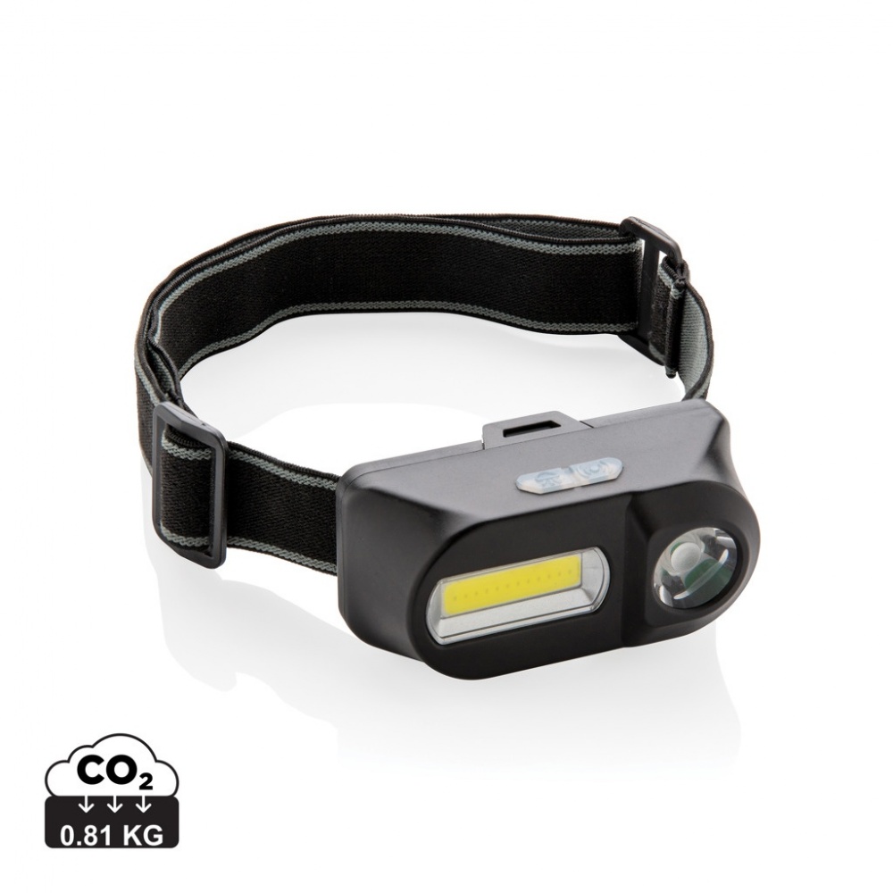 Logo trade promotional gifts picture of: COB and LED headlight