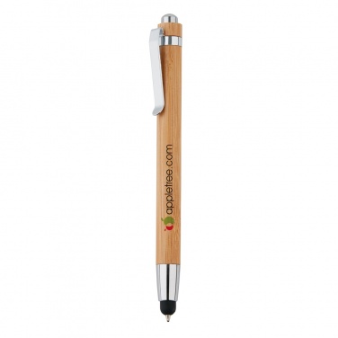 Logotrade advertising product image of: Bamboo stylus pen