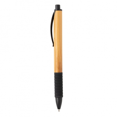 Logo trade promotional merchandise photo of: Bamboo & wheat straw pen