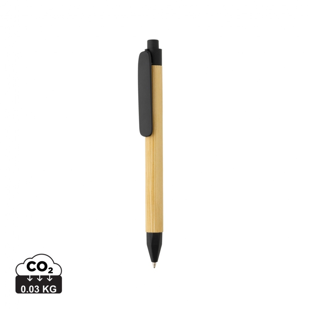 Logotrade promotional gift picture of: Write responsible recycled paper barrel pen