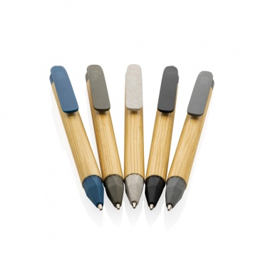 Logotrade promotional merchandise photo of: Write responsible recycled paper barrel pen