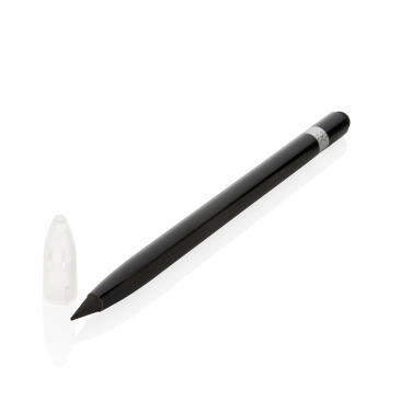 Logo trade promotional merchandise picture of: Aluminum inkless pen with eraser