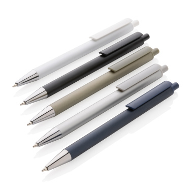 Logotrade promotional merchandise picture of: Amisk RCS certified recycled aluminum pen