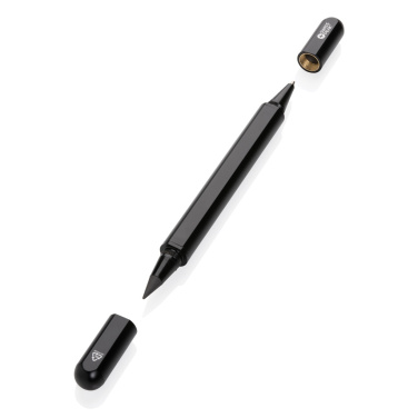 Logotrade promotional merchandise photo of: Swiss Peak Storm RCS recycled aluminum dual tip pen