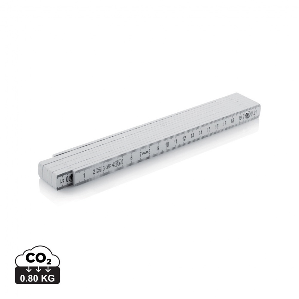 Logotrade promotional giveaway image of: Fibreglass folding rule