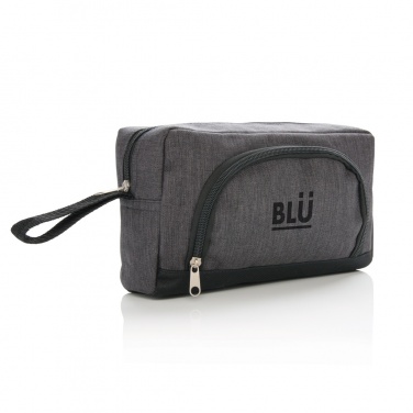 Logotrade promotional product picture of: Classic two tone toiletry bag
