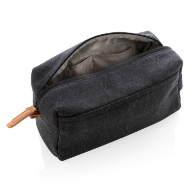 Logotrade promotional gifts photo of: Canvas toiletry bag PVC free
