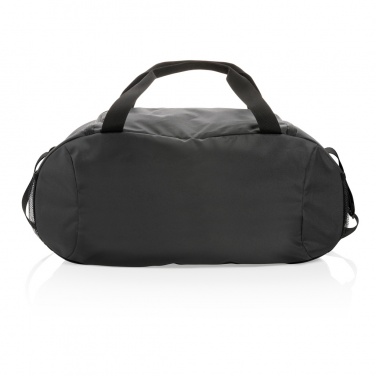 Logo trade promotional giveaways image of: Impact AWARE™ RPET modern sports duffel