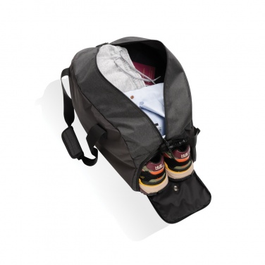 Logotrade business gift image of: Kazu AWARE™ RPET basic weekend duffel