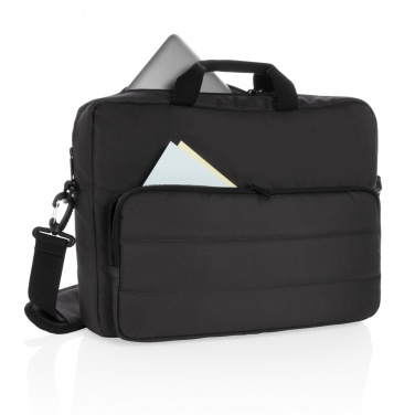 Logo trade business gift photo of: Impact AWARE™ RPET 15.6" laptop bag