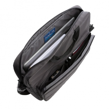 Logo trade promotional giveaways image of: Impact AWARE™ RPET 15.6" laptop bag