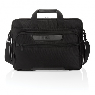 Logo trade promotional products picture of: Swiss Peak RPET Voyager RFID 15.6" laptop bag