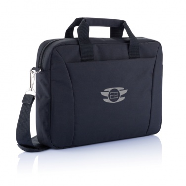 Logo trade promotional merchandise image of: 15.4” exhibition laptop bag PVC free