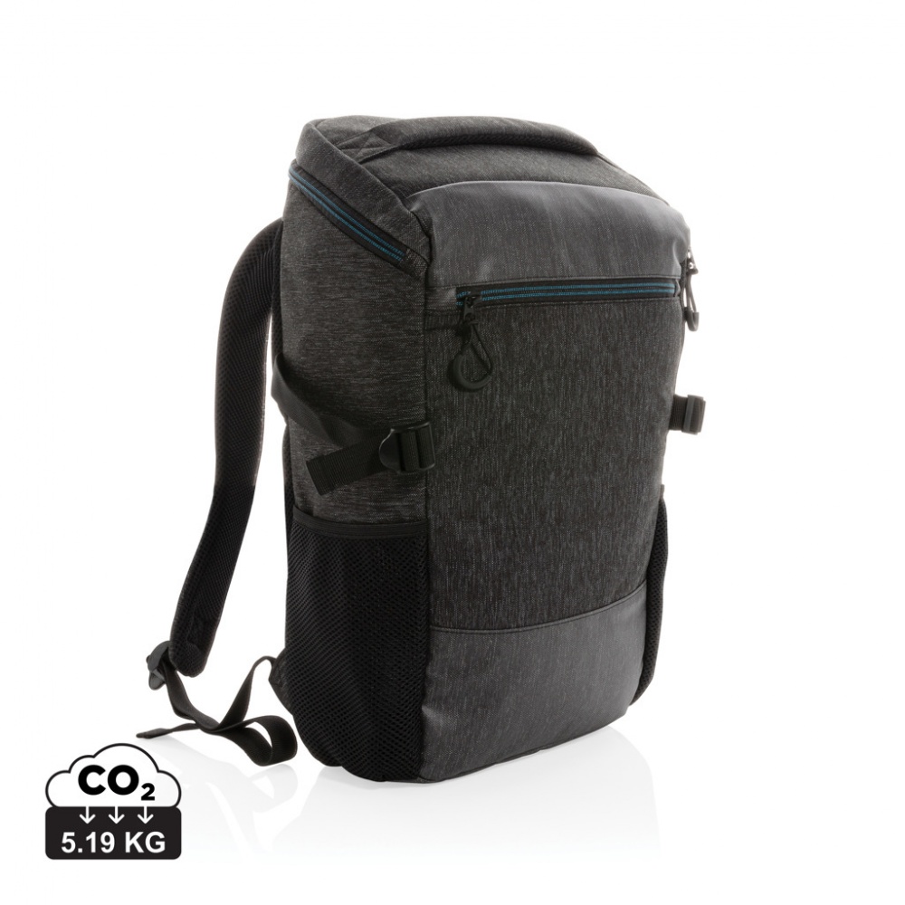 Logo trade promotional giveaway photo of: 900D easy access 15.6" laptop backpack PVC free