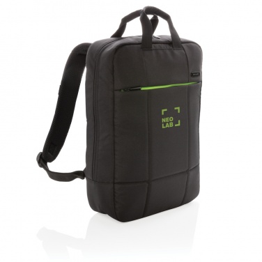 Logo trade corporate gifts picture of: Soho business RPET 15.6" laptop backpack PVC free