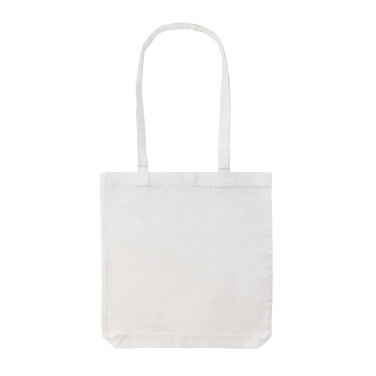 Logo trade promotional gifts image of: Impact AWARE™ recycled cotton tote 330 gsm