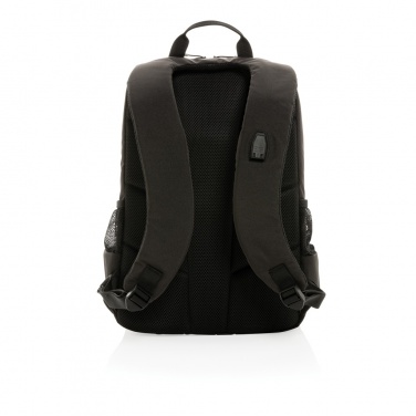 Logo trade corporate gifts image of: Impact AWARE™ Lima 15.6' RFID laptop backpack