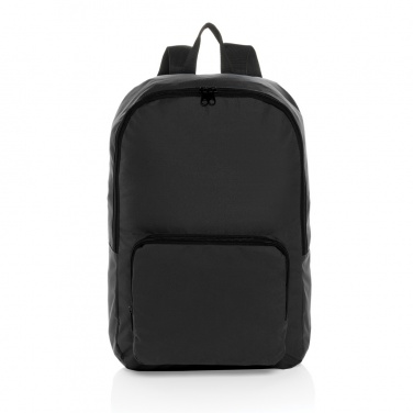 Logo trade advertising product photo of: Dillon AWARE™ RPET foldable classic backpack