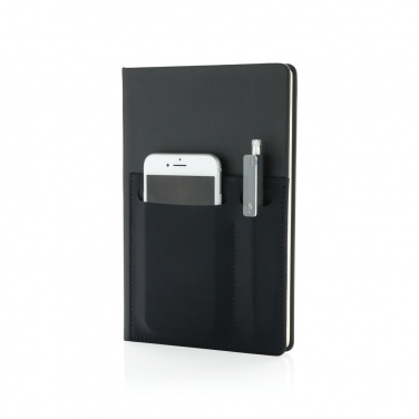 Logotrade promotional merchandise picture of: A5 Deluxe notebook with smart pockets