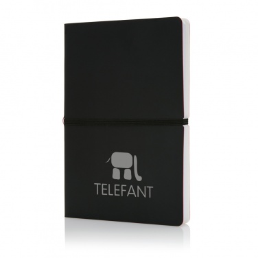 Logotrade advertising product image of: Deluxe softcover A5 notebook