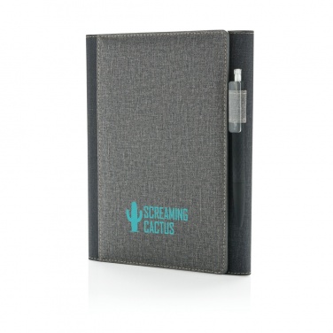 Logo trade promotional product photo of: A5 Deluxe design notebook cover