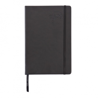 Logotrade advertising products photo of: Deluxe hardcover PU A5 notebook