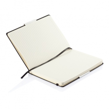 Logotrade promotional product picture of: Deluxe hardcover A5 notebook