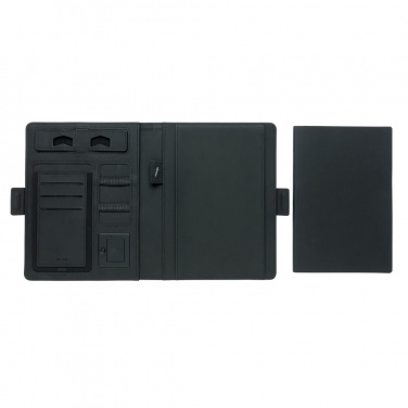 Logo trade promotional merchandise image of: Air 5W wireless charging notebook cover A5