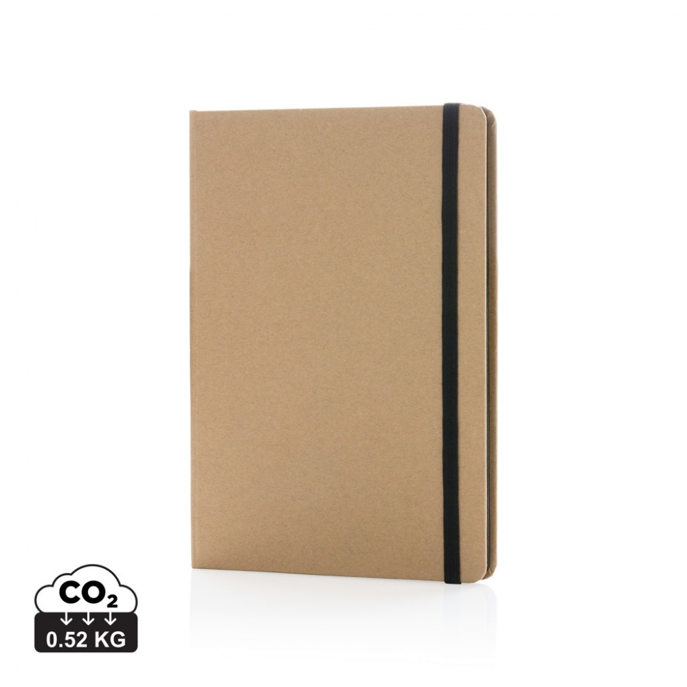 Logo trade corporate gift photo of: A5 kraft notebook