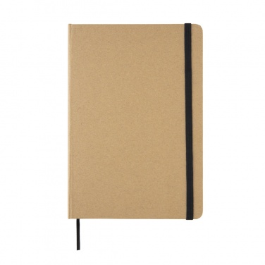 Logo trade promotional merchandise image of: A5 kraft notebook
