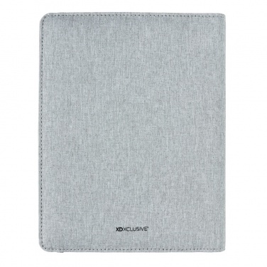 Logotrade advertising products photo of: Air 5W wireless charging notebook with 5000mAh powerbank