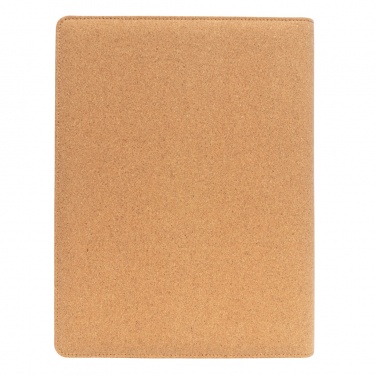Logo trade promotional product photo of: Deluxe cork portfolio A4 with pen